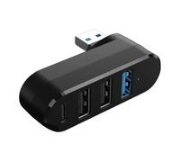 Hub USB 3.0 2.0 girevoli a 180° 4 porte USB C ad alta velocità trasferimento dati adattatore splitter disco rigido per laptop desktop USB Extender per laptop