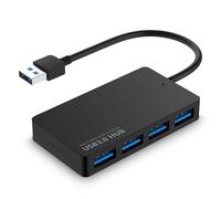 Hub USB 3.0 4 Porte per PC Laptop Trasferimento Dati Veloce Multi Connession