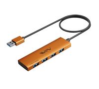 Hub USB 3.0, 4 porte USB splitter Extender adattatore portatile multiporta hub dati per laptop, Xbox, unità flash, HDD, console, fotocamera, keyborad, mouse, Windows, Mac OS, PC, non progettato per