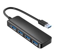 Hub USB 3.0, 4 porte USB splitter USB, multi porta USB per iMac Pro, MacBook Air, Mac Mini/Pro, Surface Pro, Notebook PC, laptop, unità flash USB e HDD mobile (4 in 1 3.0 30 cm)