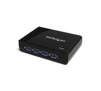 Hub USB 3.0 a 4 porte - Concentratore USB - Nero - Hub USB 3.0 a 4 porte - Concentratore USB SuperSpeed - Nero - ST4300USB3EU