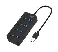 Hub USB 3.0 a 7 porte da uno a sette splitter compatibile con il laptop(HUB-4)