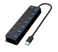 Hub USB 3.0 a 7 porte da uno a sette splitter compatibile con il laptop(HUB-7)