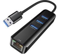 HUB USB 3.0 a Ethernet 4 in 1