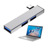 Hub USB 3.0 - Adattatore USB multifunzione con 5 gbps ad alta velocità | Sdoppiatore hub USB portatile a dissipazione rapida | Espansore multiporta per lavoro, viaggi, scuola, ufficio, famiglia |