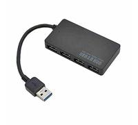 Hub USB 3.0 con 4 porte Nero