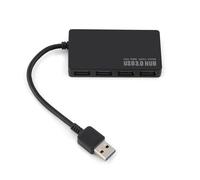Hub USB 3.0 con velocità di trasferimento dati ottimizzata, design compatto, portatile ed elegante con indicatori LED, supporto di grande espansione