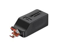 HUB USB 3.0 Extender Lettore di Schede /TF Funzione OTG HUB per il Collegamento di Dispositivi USB