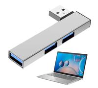 Hub USB 3.0, hub dati ultra sottile 4 porte USB 3.0, estensione porta hub di estensione USB, prolunga USB portatile con 5 Gbps ad alta velocità, unità USB, hub esteso USB 3.0 per computer