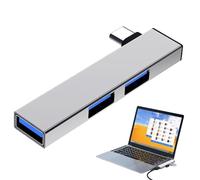 Hub USB 3.0, hub dati ultra sottile 4 porte USB 3.0, estensione porta hub di estensione USB, prolunga USB portatile con 5 Gbps ad alta velocità, unità USB, hub esteso USB 3.0 per computer