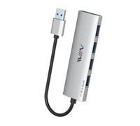 Hub USB 3.0, hub splitter USB a 4 porte, adattatore USB A Espansore portatile USB Hub dati multiporta per laptop, iMac Pro, MacBook Air, Mac Mini/Pro, Surface Pro, unità flash USB e HDD portatile