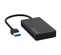 HUB USB 3.0. Multi. USB Splitter 4 Ports Expander multiplo USB Accessori for computer esterni for PC portatile (Color : Black)