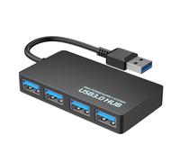 Hub USB 3.0 per PC, Mac, laptop e desktop, ampia compatibilità, velocità di trasferimento elevate, indicatori LED per il monitoraggio dello stato.