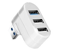 Hub USB 3.0 Plug and Play, il miglior amico del viaggiatore per un trasferimento dati senza pari.