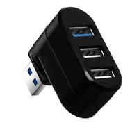 Hub USB 3.0 Plug and Play, il miglior amico del viaggiatore per un trasferimento dati senza pari.