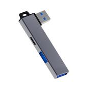 Hub USB 3.0 portatili per tipo C e doppia porta USB per adattatore forte compatibilità per laptop dock di espansione