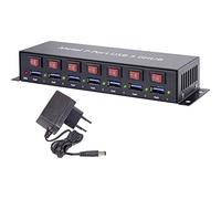 E_0001_2736349 Renkforce Renkforce 7 Port USB 3.0-Hub Metallgehäuse, einzeln sch