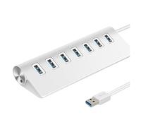 Hub USB 3.0 Splitter Adattatore Di Espansione Multiplo A 7 Porte For Disco Rigido Del Computer Portatile PC