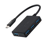 Hub USB 3.0 - Splitter USB portatile a 4 porte multi USB espandibile ultra sottile adattatore USB per MacBook desktop (stile 1, tipo C)