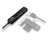 Hub USB 3.0 - Splitter USB portatile a 4 porte multi USB espandibile ultra sottile adattatore USB per MacBook desktop (stile 2, tipo C)