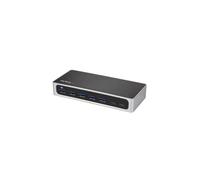 Hub USB 3.0 - StarTech.com - 4 Porte - Interruttori On/Off - Supporto UASP - Nero