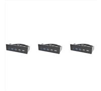 Hub USB 3.1 Gen2 da 5,25 pollici con pannello frontale, 2 porte USB 3.0+2 porte