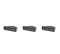 Hub USB 3.1 Gen2 da 5,25 pollici con pannello frontale, 2 porte USB 3.0 e 2 porte USB.
