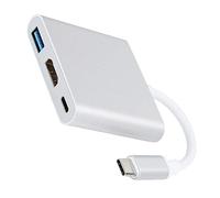 Hub USB 3.1 Hub Multifunzione 3-in-1 a Cavo HDMI Adattatore USB 3.0 4K per OS X