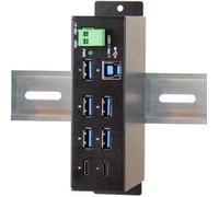 EXSYS EX-1197 - HUB in metallo a 7 porte USB 3.0/3.1