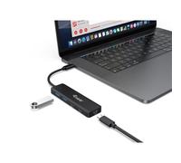 Equip Hub USB-C 128964, 4 porte USB 3.2 Gen 1, USB-C x2 USB-A x2, Nero