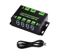 Hub USB 3.2 Gen1 a 4 porte con ampia tensione di ingresso e protezioni da sovracorrente della porta individuale