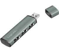 LOGILINK UA0395 - Hub USB 3.1, 3 porte, formato stick