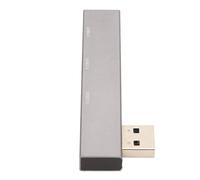 Hub USB 3 in 1, Hub USB 3.0 Dati Ultra Sottile da 5 Gbps, Stazione Adattatore USB in Lega di Alluminio Ad Alta velocità, USB 3.0, USB 2.0 per