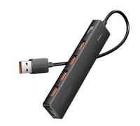 Hub USB 4 porte ABS USB 3.2 Adattatore multi splitter da 10 Gbps compatibile con computer PC portatile(USB 3.2 10Gbps)