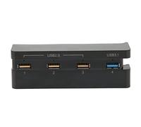 Hub USB, 4 Porte Plug and Play Indicatore LED Caricatore Prolunga USB per Console di Gioco PS4 Slim