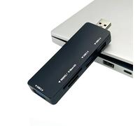 Hub USB 5 in 1, splitter hub USB 3.0 - Hub USB 5 in 1 - Docking station per laptop USB C multifunzionale per laptop, PC, unità flash, HDD mobile
