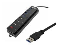 Hub USB 8 Port Powered Hub USB Expander USB3.0 2.0 Data Port Hub Adattatore Singolo Interruttori USB Splitter Per Laptop