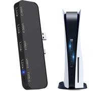 Hub USB a 5 Porte per PS5 - Adattatore Hub Di Estensione USB 3.0 Ad Alta Veloci