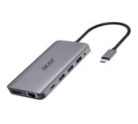 Acer Adattatore Multiporta USB Type-C 12 in 1 | Argento