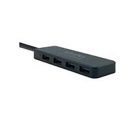 HUB USB AISENS A106-0399 GRIS CONECTORES 1*USB-A 3.0 MACHO / 4*USB-A 3.0 HEMBRA LONGITUD CABLE 30CM