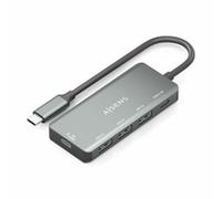 AISENS A109-0945 replicatore di porte e docking station per laptop Cablato USB 3.2 Gen 1 (3.1 Gen 1) Type-C Grigio NEW