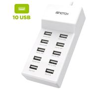 Hub USB alimentato sdoppiatore multiporta splitter ciabatta elettrica multipresa