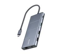 Anker Innovations A83880A1 hub di interfaccia USB tipo-C 10000 Mbit/s Grigio