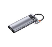 HUB USB BASEUS Concentratore CAHUB-CU0G con 9 porte, alimentazione e indicatori LED