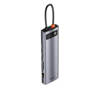 Hub USB Baseus Metal Gleam Series 11-in-1 USB-C 100W Ethernet 4K
