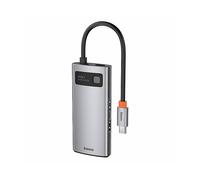 Baseus Metallo Gleam 4in1 Hub, Usb-C A USB 3.0 + USB 2.0 + HDMI + Usb-C Pd