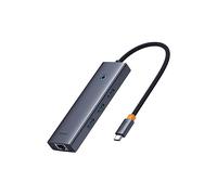 Baseus Hub 6w1 UltraJoy 6-Port (USB-C to 1xHDMI4K@30Hz + 3xUSB 3.0 + 1xPD +RJ45)
