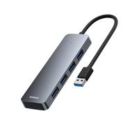 Hub USB Baseus Ultrajoy Series 4X USB-A per USB-A Cinzento