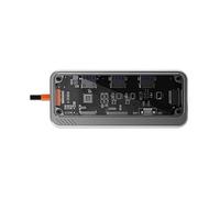Hub USB-C 10 In 1, Espansore USB, Dock, Stazione di Docking, Adattatore per Dispositivi Type-C, , TF, RJ45, Audio 1000M, Convertitore da 3,5 mm.