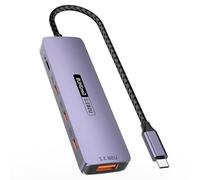 Hub USB C 10Gbps 3.2 Dock di espansione PD100W 140W Ricarica Uscita HDTV 4K per dispositivi mobili portatili Hub C ad alta velocità per trasferimento dati